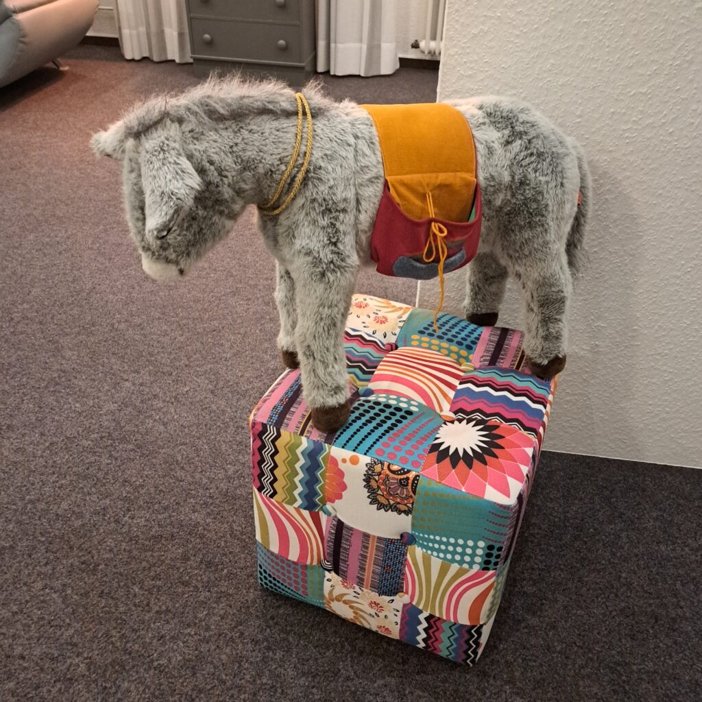 Der Esel - unsere Spardose