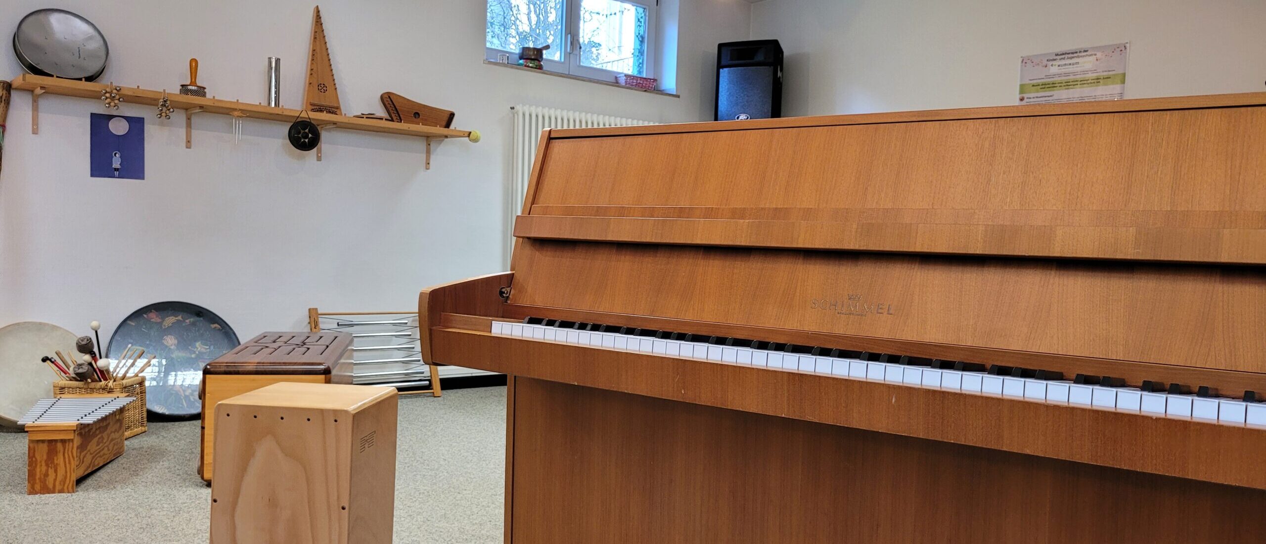 Musiktherapie als geschützter Raum für trauernde Kinder